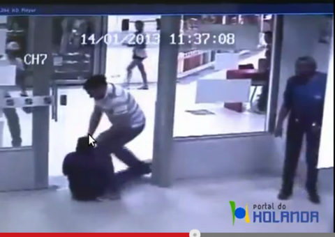 Reveja em vídeo assalto à Lotérica do Carrefour